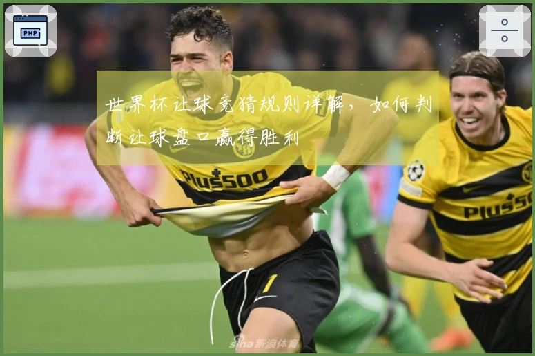 世界杯让球竞猜规则详解，如何判断让球盘口赢得胜利